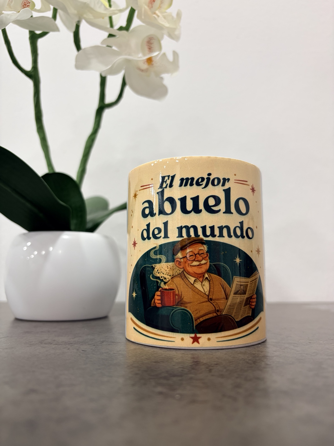 Taza personalizada para abuelo